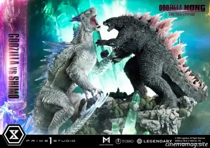 La statua da collezione Godzilla vs Shimo di Prime 1 Studio da Godzilla x Kong: The New Empire