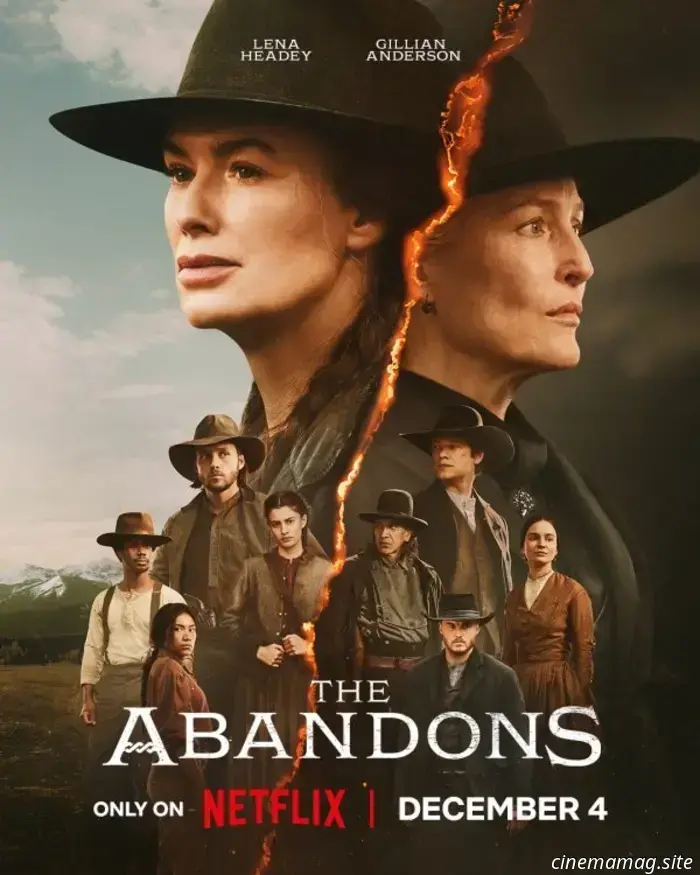 Trailer for the western drama The Abandons on Netflix, featuring Lena Headey and Gillian Anderson.