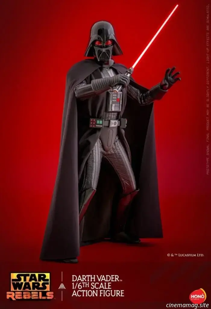Star Wars Rebels di Hono Studio Darth Vader sesta figura in scala rivelata