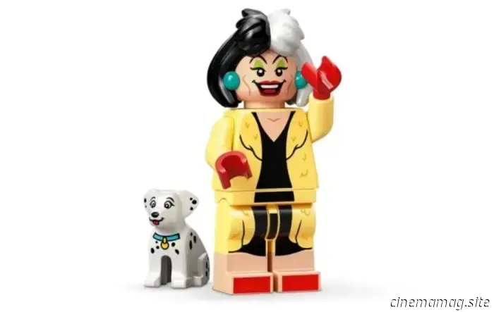 LEGO has revealed Cruella De Vil's car from Disney in anticipation of its release in September.