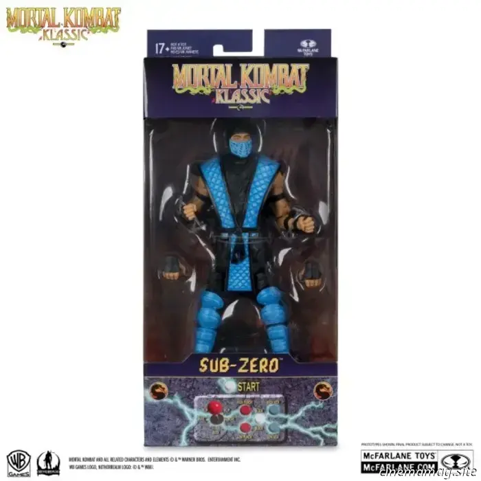 Компания McFarlane Toys запускает новую серию классических фигурок по Mortal Kombat