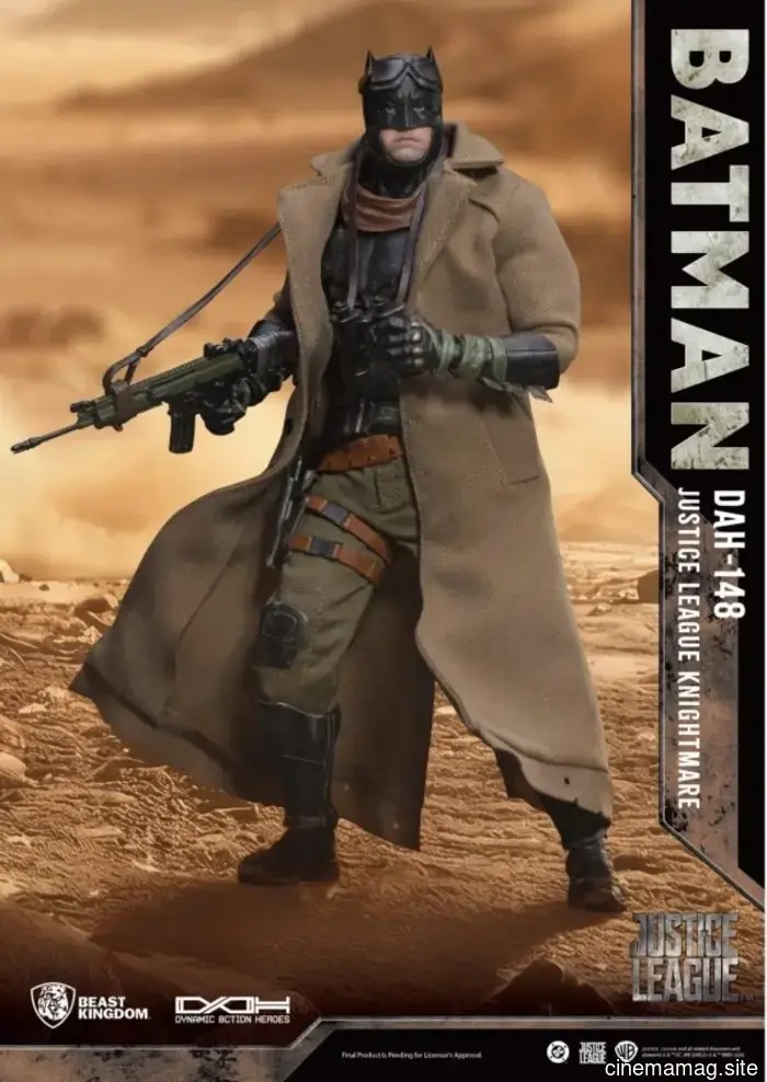 Beast Kingdom reveals new Knightmare Batman and Superman Dynamic 8ction Heroes figures from Batman v Superman: Dawn of Justice.