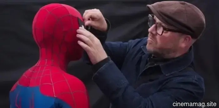 Tom Holland talks about the new Spider suit in the featurette for Spider-Man: Brand New Day.