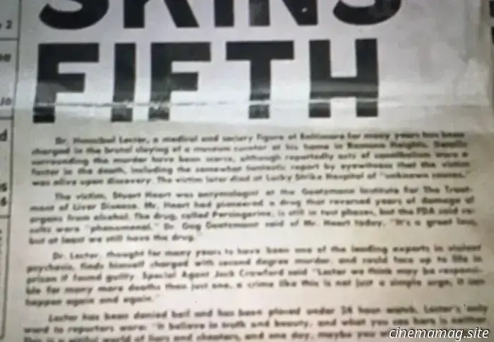 15 dettagli su Il silenzio degli innocenti che una persona normale non saprebbe