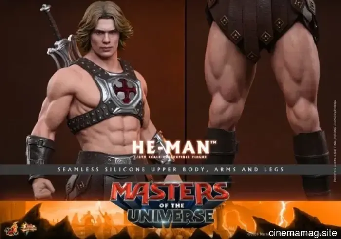 Hot Toys reveals sixth scale figures of He-Man and Skeletor from Masters of the Universe.