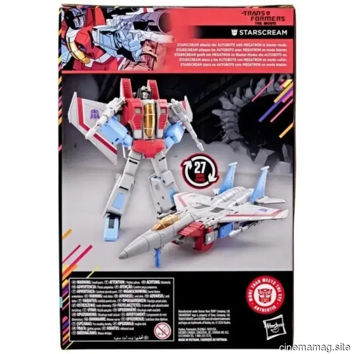 Hasbro has unveiled the Studio Series versions of Starscream, Prowl, and the Insecticons from The Transformers: The Movie.