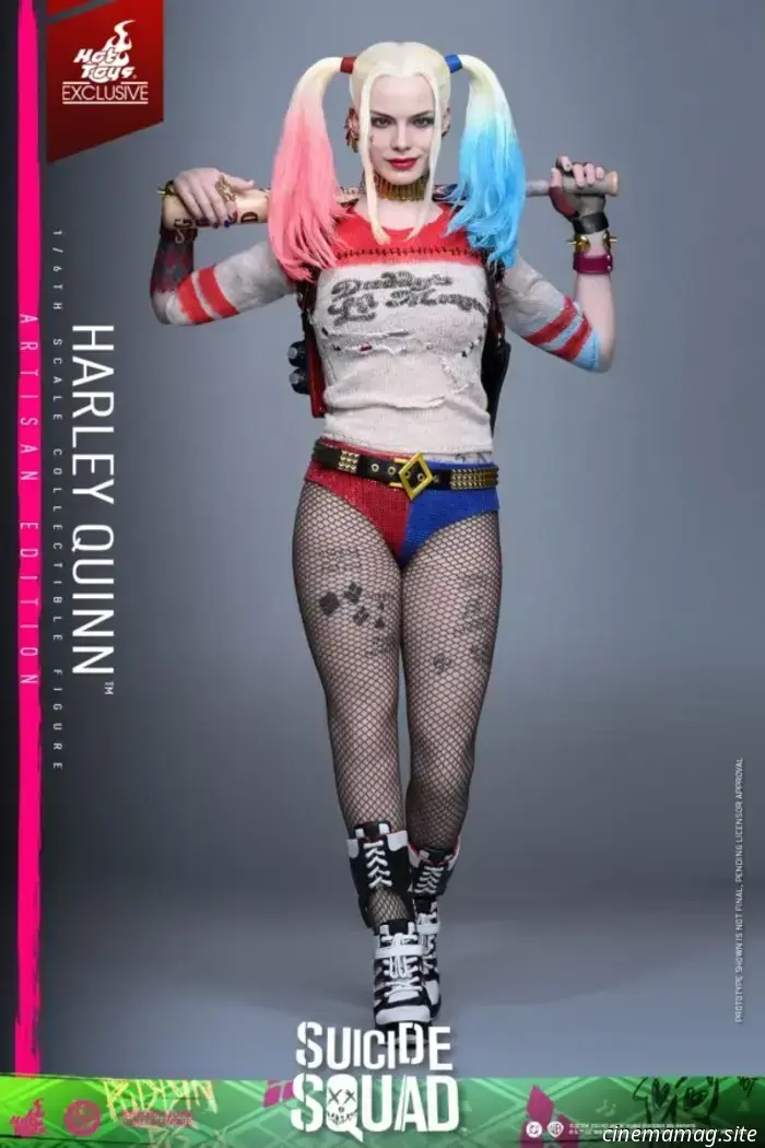 Hot Toys reveals the sixth scale Artisan Edition figure of Harley Quinn from Suicide Squad.