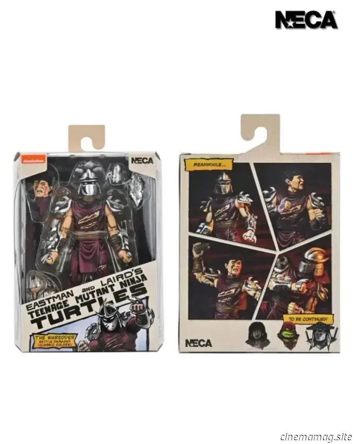 NECA rivela nuove action figure ispirate ai fumetti Teenage Mutant Ninja Turtles