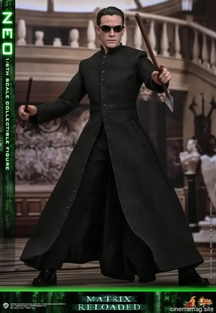 Hot Toys has revealed the sixth scale figure of Neo from The Matrix Reloaded.