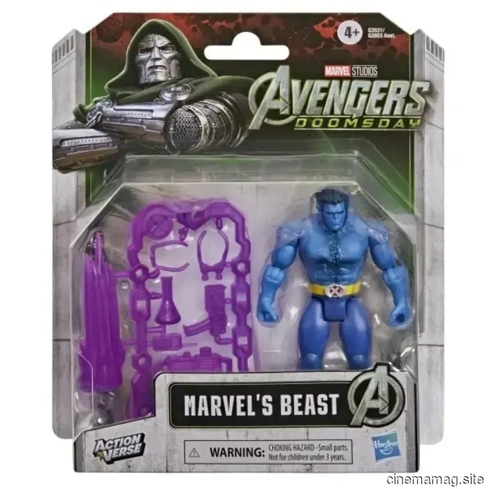Hasbro has revealed the Marvel’s Avengers: Doomsday Actionverse and Titan Heroes figures.