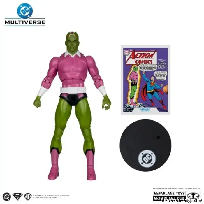 McFarlane svela nuove figure del DC Multiverse per Sinestro, Brainiac, Black Adam, Black Mask, Sentinel e Kid Flash