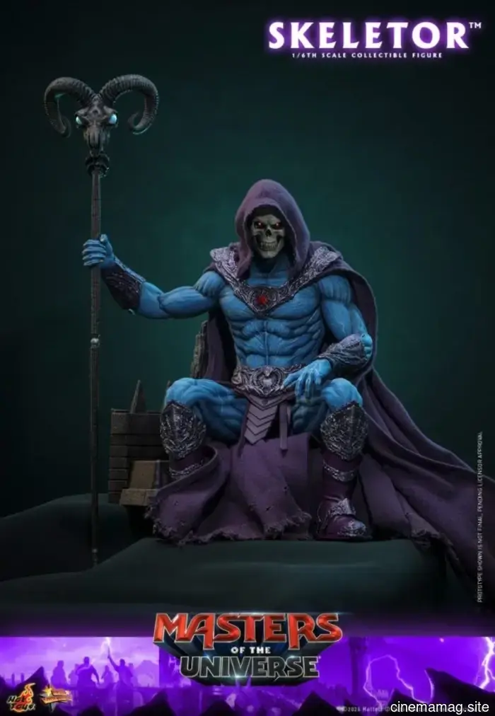 Hot Toys reveals sixth scale figures of He-Man and Skeletor from Masters of the Universe.