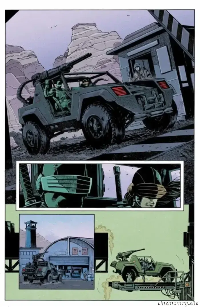 G.I. Joe: Un vero eroe americano #321 e successivi, un altro Silent Interlude di Larry Hama