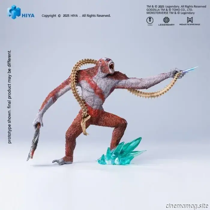 Скар Кинг из Godzilla x Kong получает коллекционную фигурку из серии Stylist от Hiya Toys.