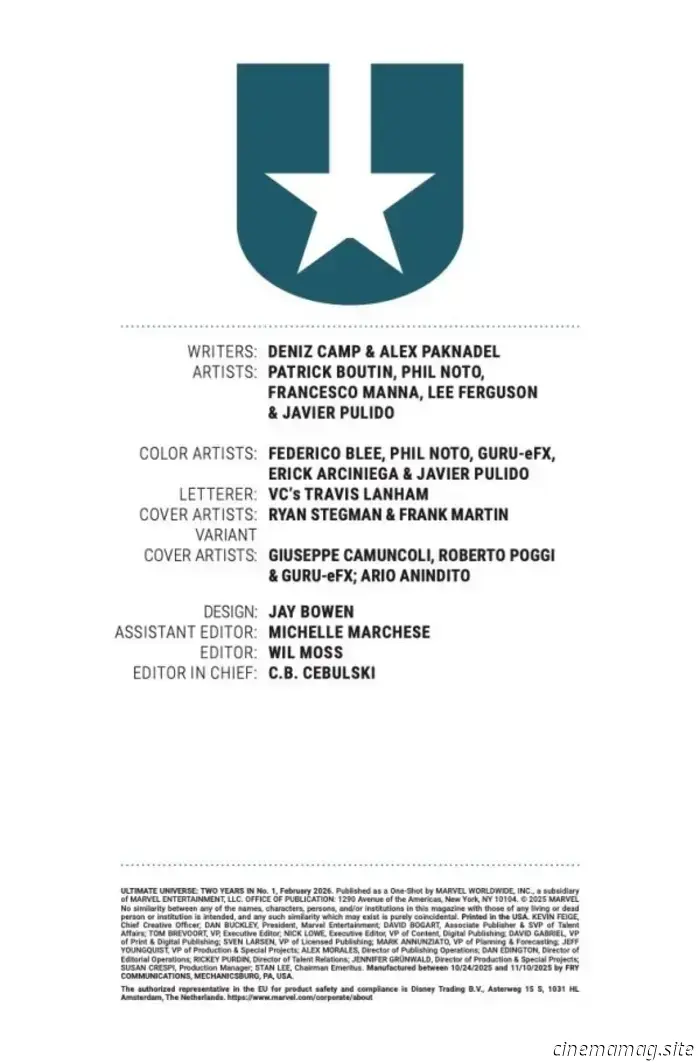 Comic Book Sneak Peek – Ultimate Universe: Two Years Later #1