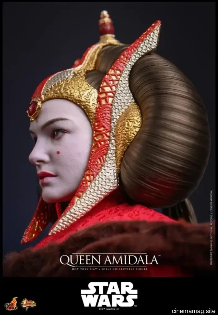 Hot Toys presenta la figura a escala sexta de la Reina Amidala de Star Wars: Episodio I – La Amenaza Fantasma.