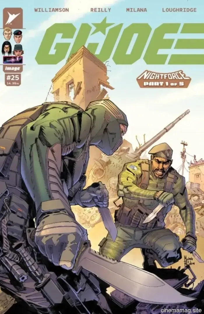 Vista previa del cómic – G.I. Joe #25