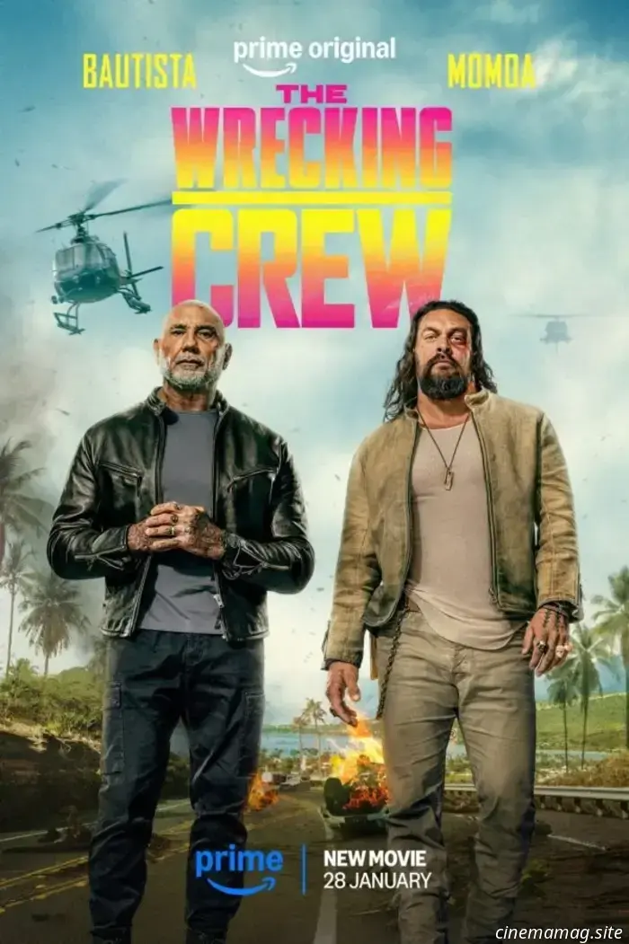 Tráiler de The Wrecking Crew con Jason Momoa y Dave Bautista