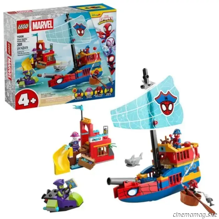 Revelados los sets de LEGO Marvel Spidey and His Amazing Friends para el invierno de 2026