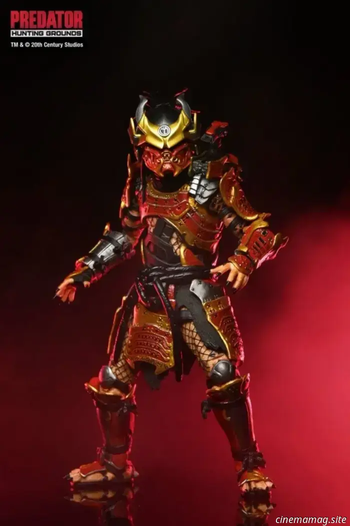 Predator: Hunting Grounds Ultimate Samurai Predator action figure svelato da NECA
