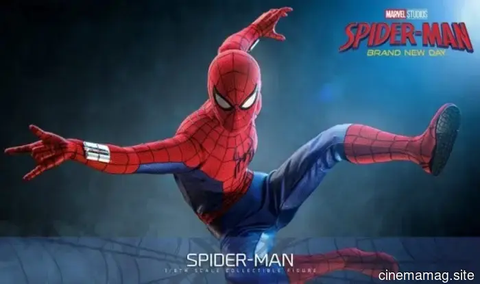 Spider-Man: Brand New Day figura de sexta escala presentada por Hot Toys