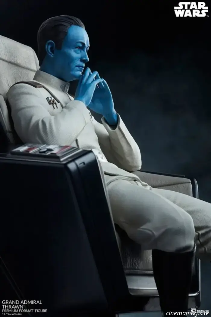 Grand Admiral Thrawn Star Wars figura formato Premium svelato da Sideshow