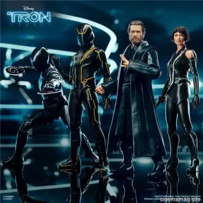 Hasbro returns to The Grid with action figures from TRON: Legacy.