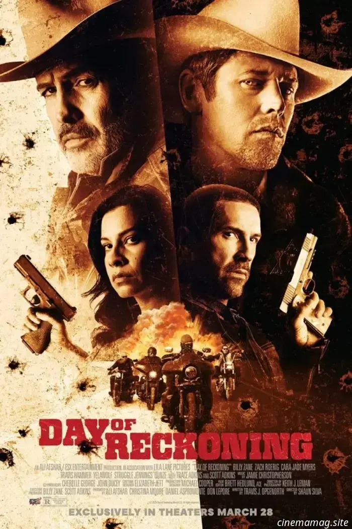 Trailer for the modern Western thriller Day of Reckoning featuring Billy Zane and Scott Adkins.