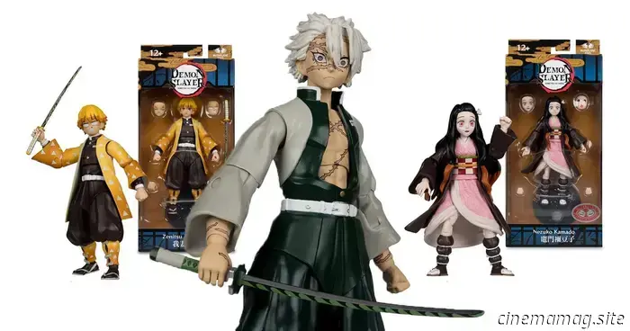 McFarlane Toys svela nuove action figure di Demon Slayer: Kimetsu no Yaiba.