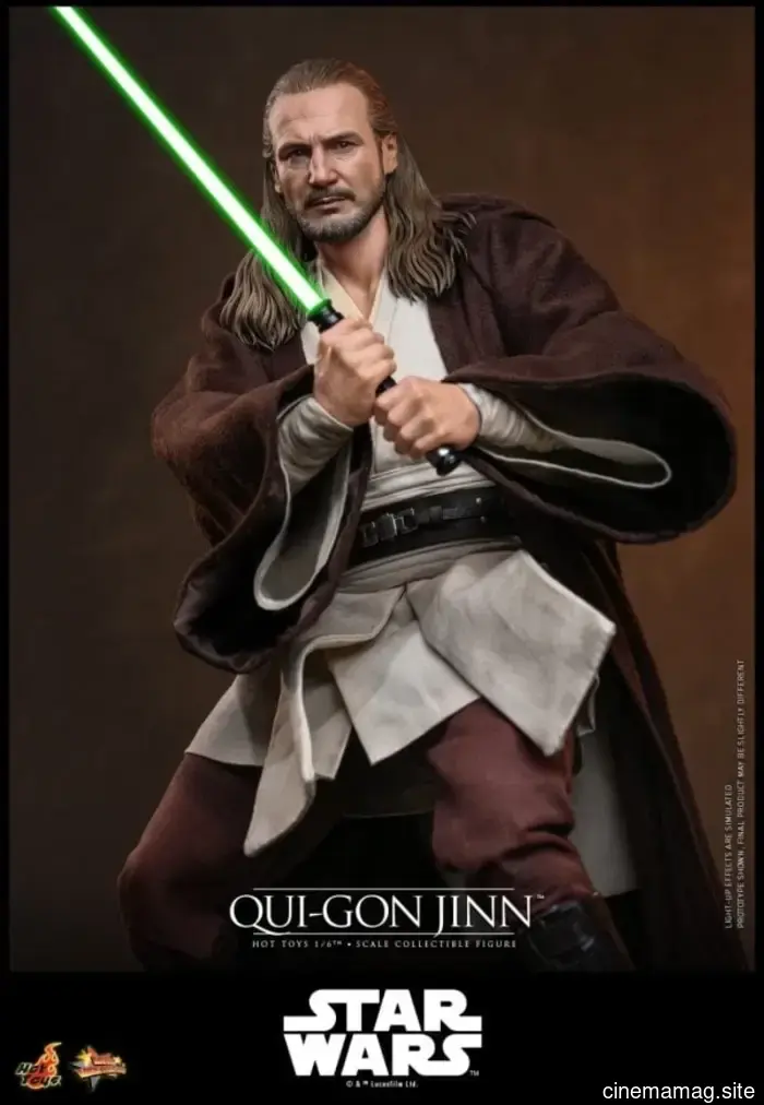 Hot Toys has unveiled a new sixth scale figure of Qui-Gon Jinn from Star Wars: Episode I – The Phantom Menace.