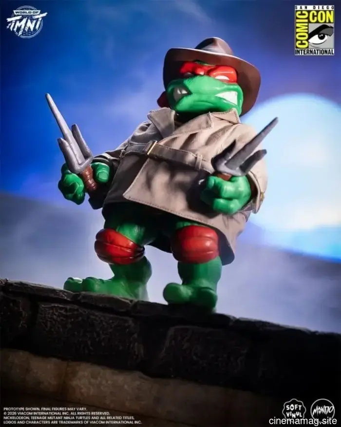 Teenage Mutant Ninja Turtles go undercover for a Comic-Con exclusive action figure collection from Mondo.