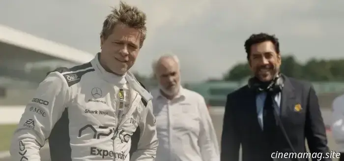 Ve detrás de escena de la F1 con un nuevo largometraje para la película de carreras de Warner Bros.