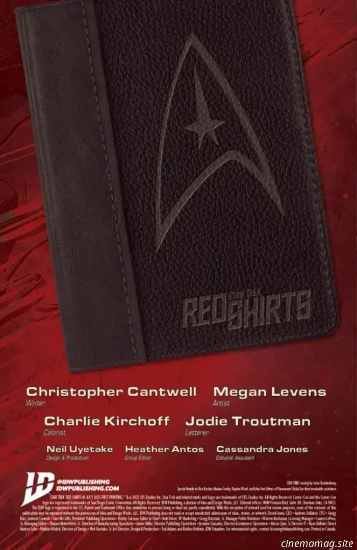 Star Trek: Red Shirts #1 - Anticipazione del fumetto