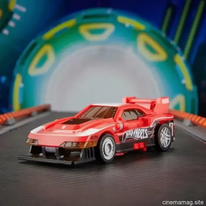 Hasbro introduces new Hot Wheels X Transformers transforming robot figures.