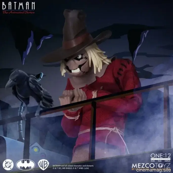 Пугало присоединяется к коллекции One:12 от Mezco Toyz по мотивам «Бэтмен: Мультсериал» с новой фигуркой
