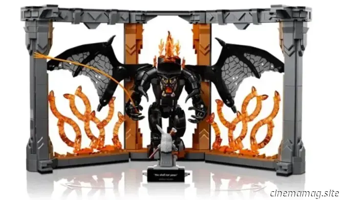 LEGO Il Signore degli Anelli: Balrog Book Nook set rivelato