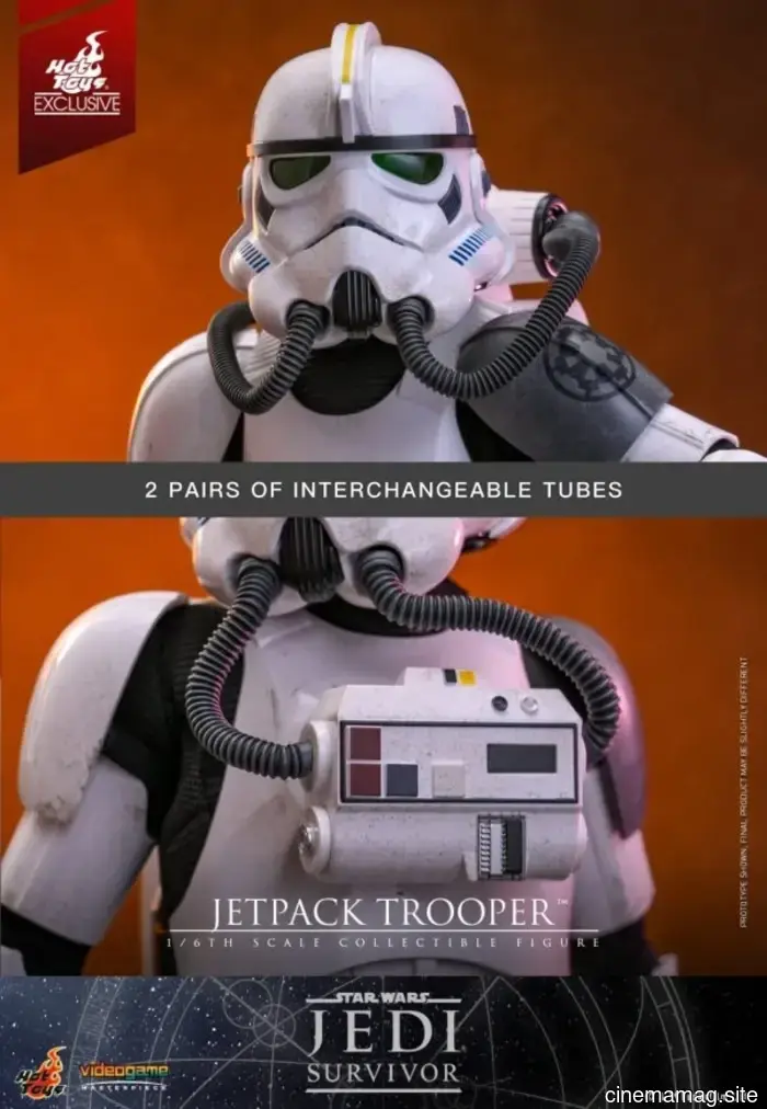 Star Wars Jedi: Survivor figura del Jetpack Trooper svelata da Hot Toys