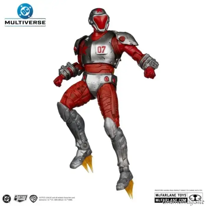 Superman, Wally West, Ice e la Brigata Rocket Red: le figure DC Multiverse svelate da McFarlane