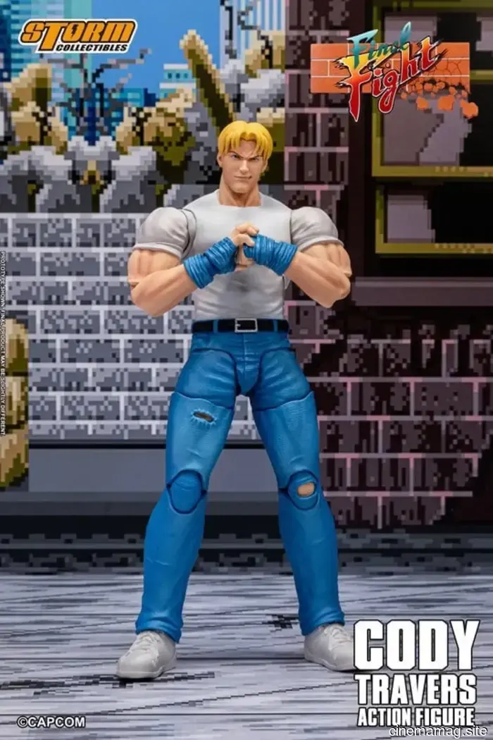 Storm Collectibles reveals action figures of Cody Travers and Mike Haggar from Final Fight.
