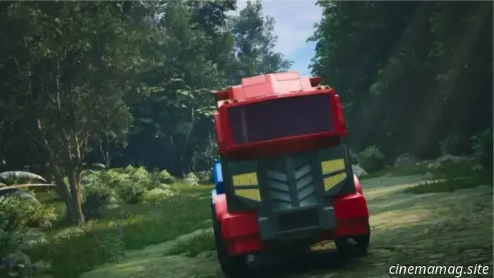 Hasbro unveils initial images and a teaser trailer for the animated series Transformers: Cyberworld.