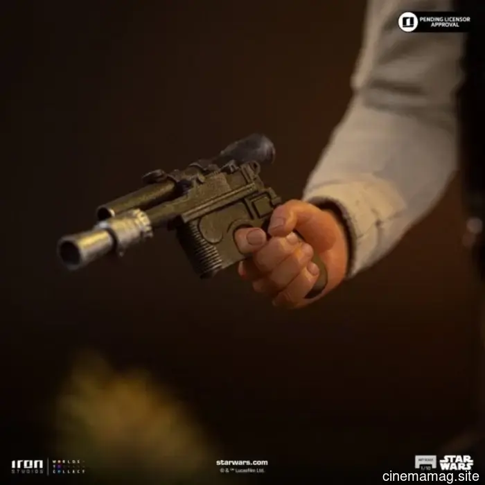 Iron Studios reveals a new collectible statue of Han Solo from Star Wars: Episode VI – Return of the Jedi.