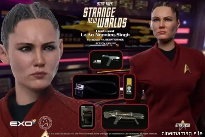 EXO-6 has revealed the sixth scale figure of La’An Noonien-Singh from Star Trek: Strange New Worlds.