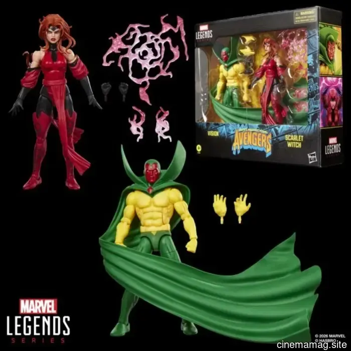 Marvel Legends Series has unveiled new figures including Vision & Scarlet Witch, Mole Man & Moloids, and Maximum Series Symbiote Spider-Man.