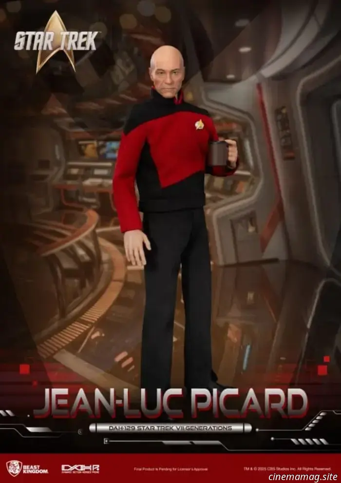 Спок и Пикар присоединяются к линейке динамичных фигурок Beast Kingdom Star Trek Dynamic 8ction Heroes.