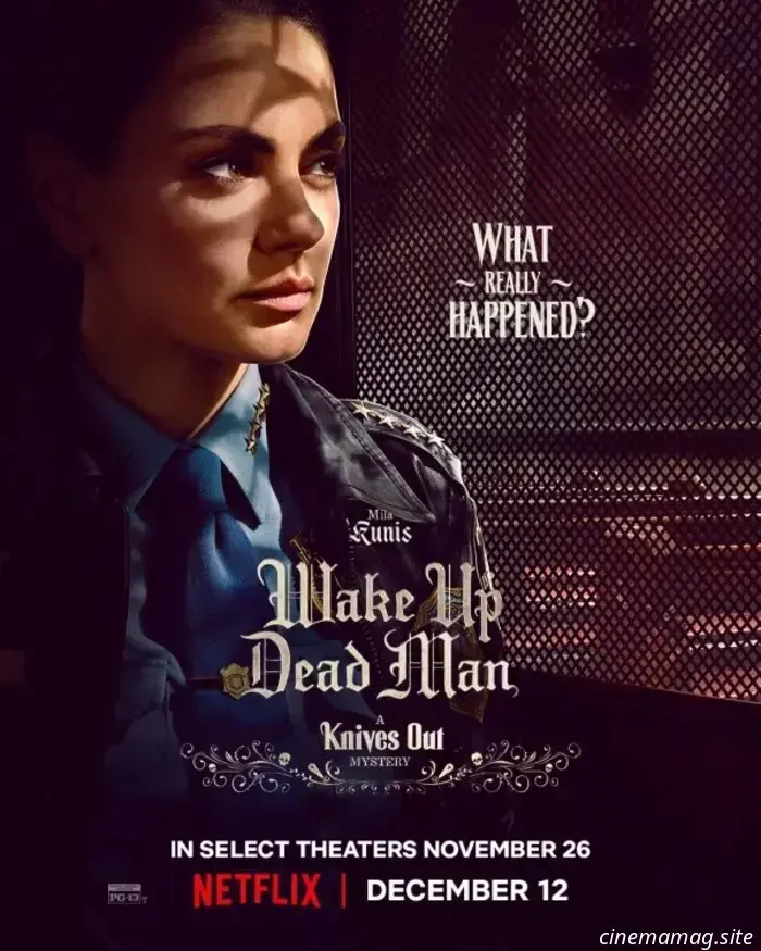 Wake Up Dead Man: A Knives Out Mystery features character posters that showcase the suspects.