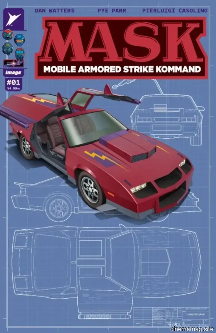 The Energon Universe grows with a preview of M.A.S.K. #1.