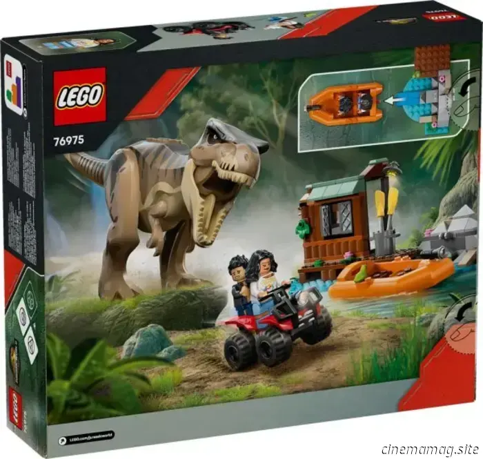 I set LEGO Jurassic World: Rebirth svelati prima dell'uscita di luglio