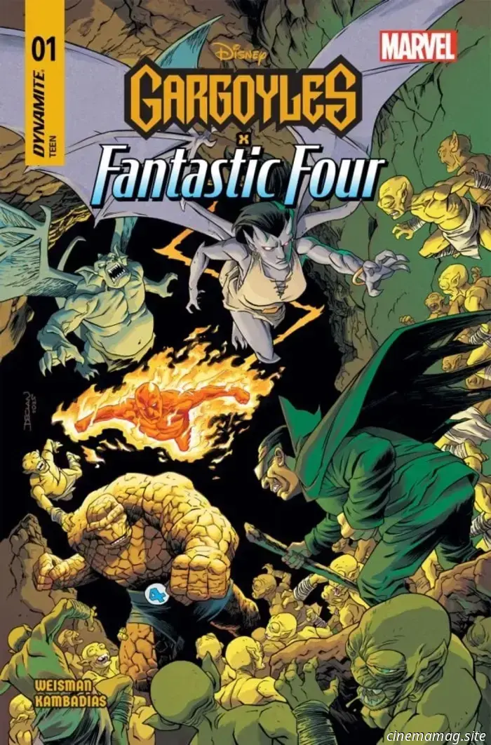 Il crossover Gargoyles / I Fantastici Quattro arriva a novembre.