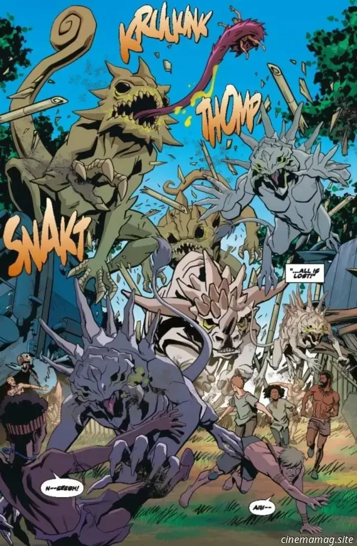 Ritorno a Skull Island #2 - Anteprima del fumetto