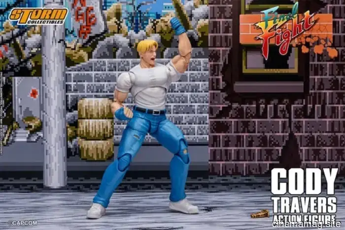 Storm Collectibles reveals action figures of Cody Travers and Mike Haggar from Final Fight.